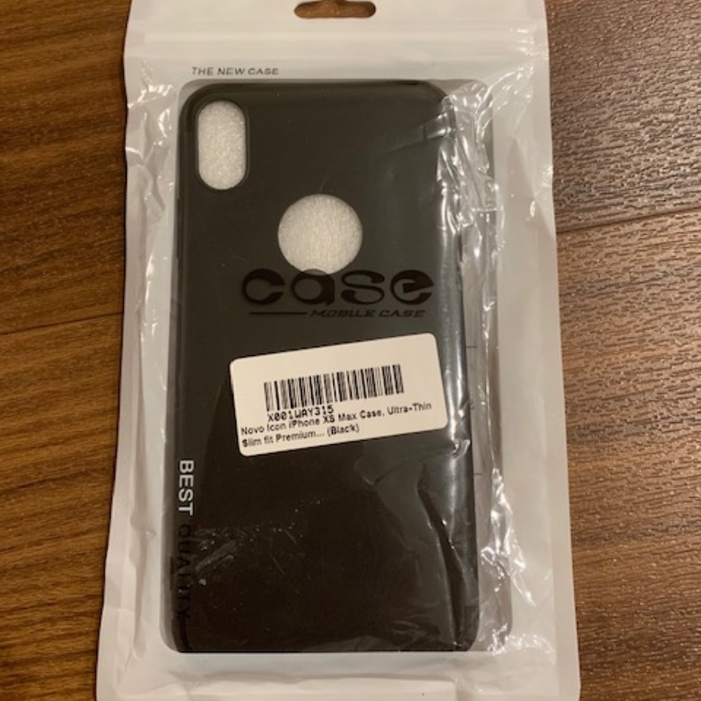 Iphone XS Max Thin Rubber Case